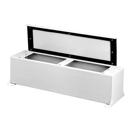 Pentair Hoffman, Wire Trough, Screw Cover, 4.00x4.00x24.00, Fiberglass F4424FG